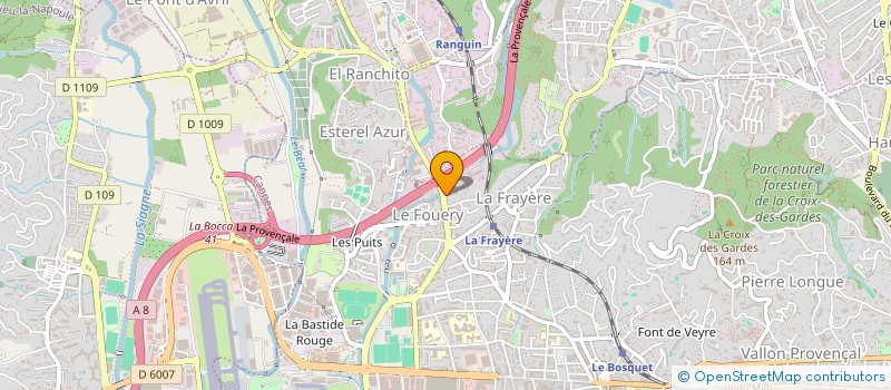 localisation de l'entreprise SARL ISO à CANNES