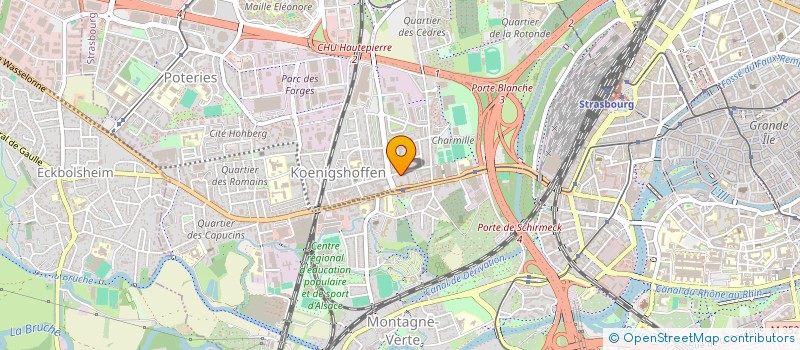 localisation de l'entreprise SARL ISO BIENS à STRASBOURG