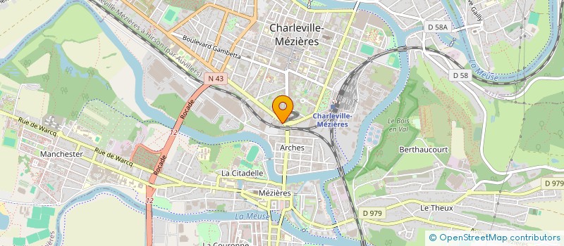 localisation de l'entreprise SARL ISO NORD à CHARLEVILLE-MEZIERES