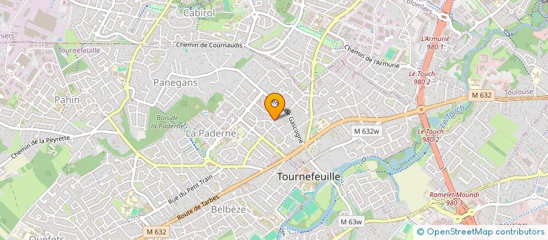 localisation de l'entreprise SARL ISO-PLAFOND à TOURNEFEUILLE