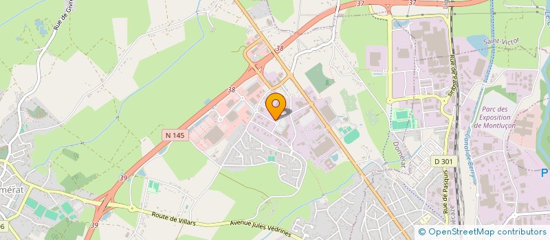 localisation de l'entreprise SARL ISO PLUS à DOMERAT