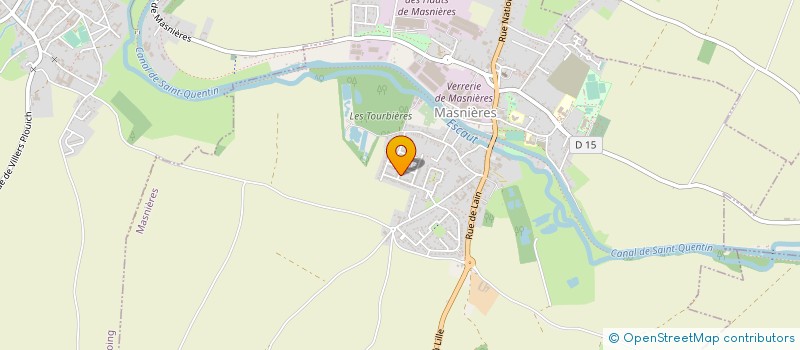 localisation de l'entreprise SARL ISO RENOV  MASNIERES