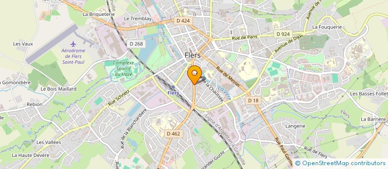 localisation de l'entreprise SARL ISO RENOVATION à FLERS