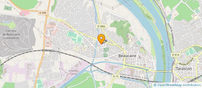 localisation de l'entreprise SARL ISOCALL à BEAUCAIRE