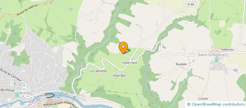 localisation de l'entreprise SARL ISOCONFORT  ARTHES