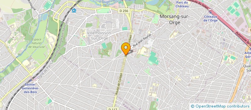 localisation de l'entreprise SARL ISOL A 9  VILLEMOISSON-SUR-ORGE