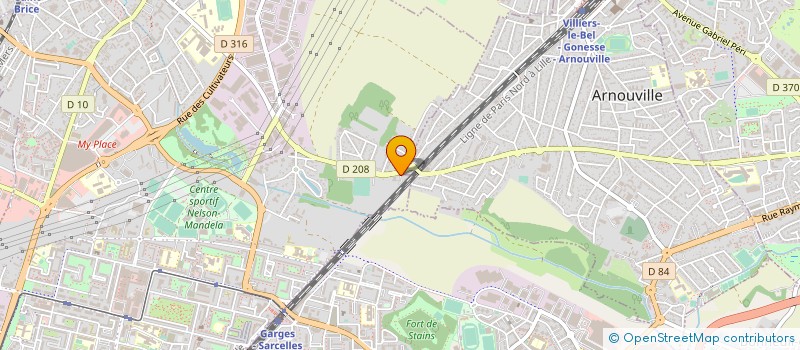 localisation de l'entreprise SARL ISOL FLAMME à SARCELLES