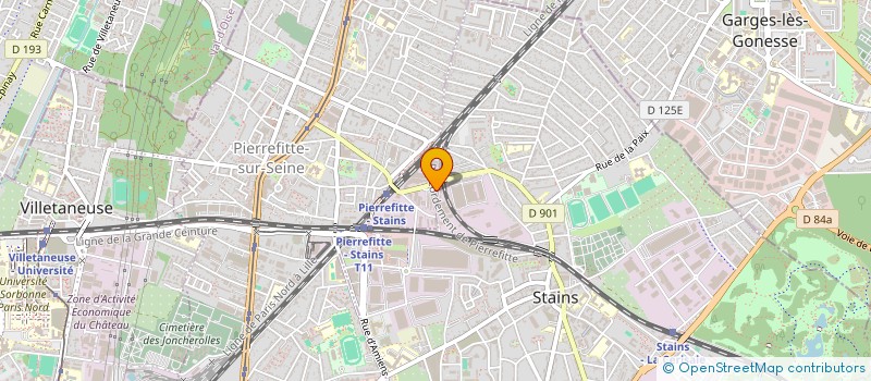 localisation de l'entreprise SARL ISOL FRANCE à PIERREFITTE-SUR-SEINE