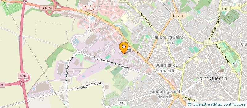localisation de l'entreprise SARL ISOL VER 2020 à SAINT-QUENTIN