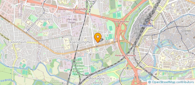 localisation de l'entreprise SARL ISOPEINT à STRASBOURG
