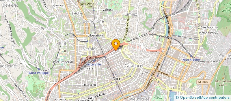 localisation de l'entreprise SARL ISOTANCHE à NICE