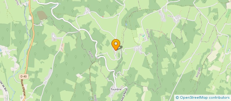 localisation de l'entreprise SARL ISPB  AYNAC