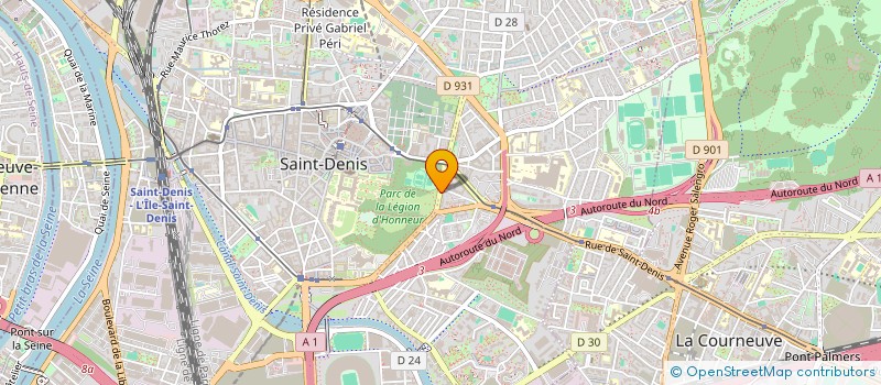 localisation de l'entreprise SARL ISREDI à SAINT-DENIS