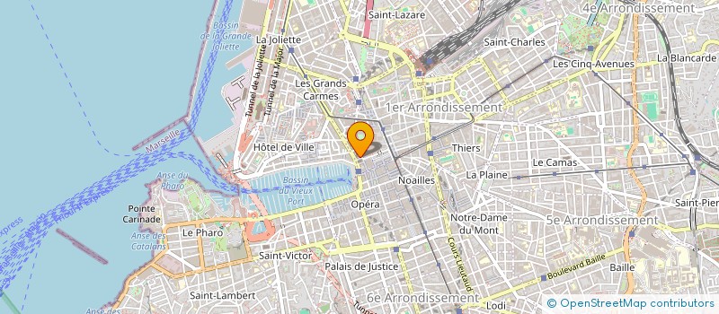 localisation de l'entreprise SARL ISSA à MARSEILLE 1ER