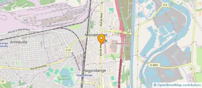 localisation de l'entreprise SARL ISSORI à MONDELANGE