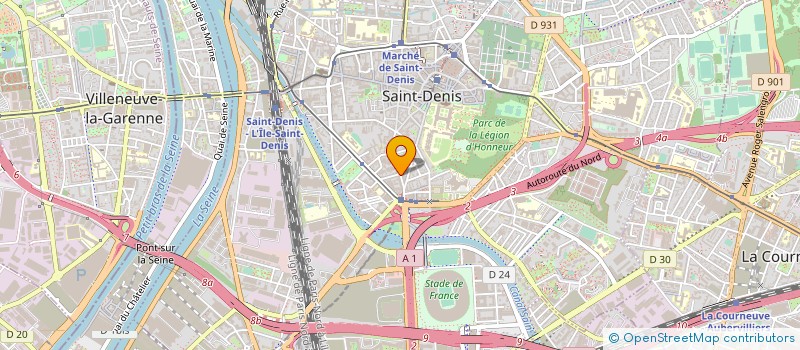 localisation de l'entreprise SARL ISTANBUL à SAINT-DENIS