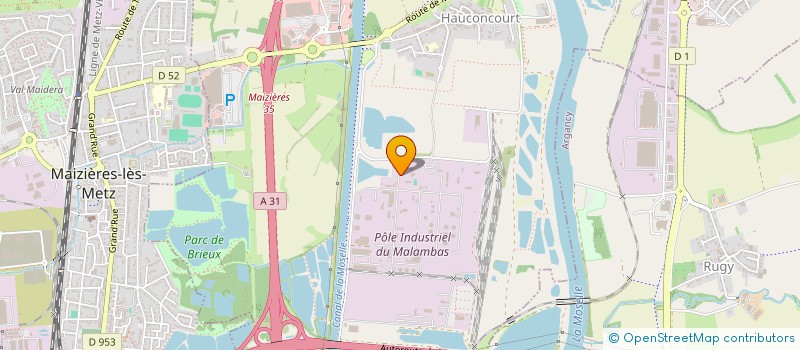 localisation de l'entreprise SARL ITAL TRANS  HAUCONCOURT