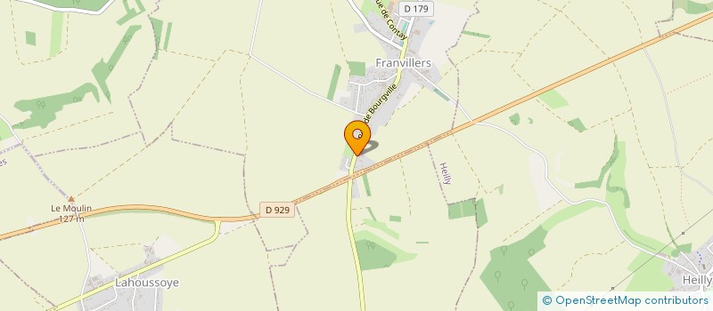 localisation de l'entreprise SARL ITE à FRANVILLERS