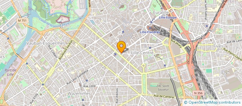 localisation de l'entreprise SARL ITINERAIRE NORD à LILLE