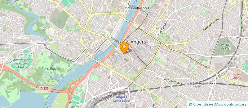 localisation de l'entreprise SARL ITINERANCES à ANGERS