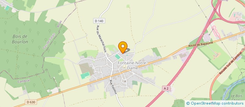 localisation de l'entreprise SARL ITOE à FONTAINE-NOTRE-DAME