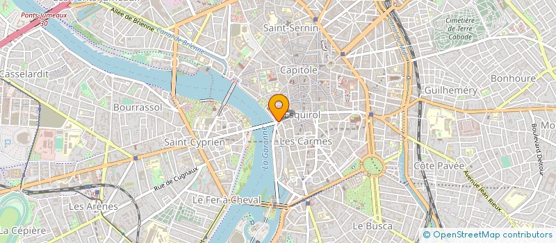 localisation de l'entreprise SARL IUS à TOULOUSE