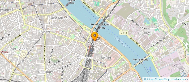 localisation de l'entreprise SARL IV CONTINENTS à BORDEAUX