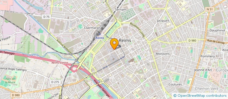 localisation de l'entreprise SARL IVANA  REIMS