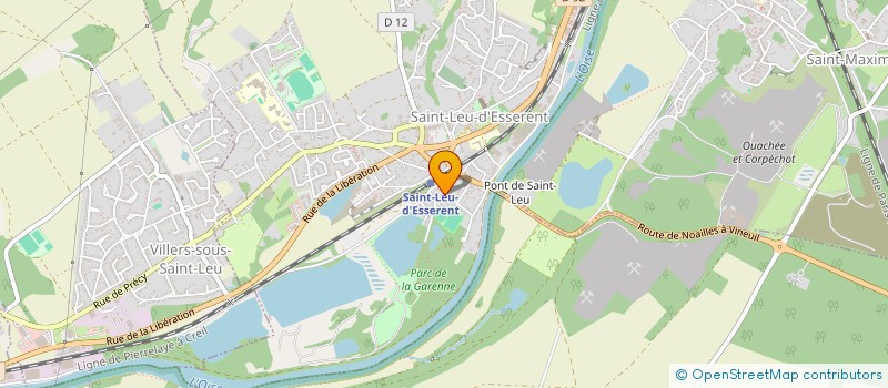 localisation de l'entreprise SARL IXIA INTERNATIONAL à SAINT-LEU-D'ESSERENT