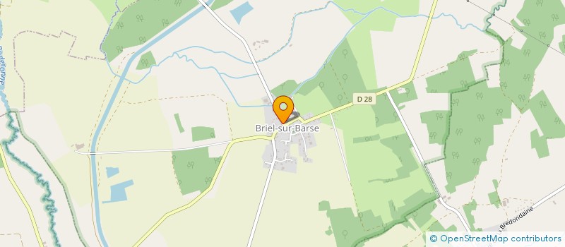 localisation de l'entreprise SARL IZABEL FABIEN à BRIEL-SUR-BARSE