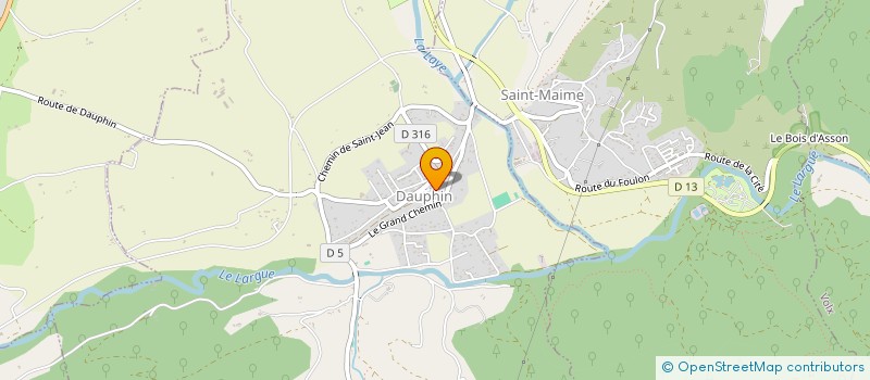 localisation de l'entreprise SARL J.A.F. DIFFUSION à SIGONCE