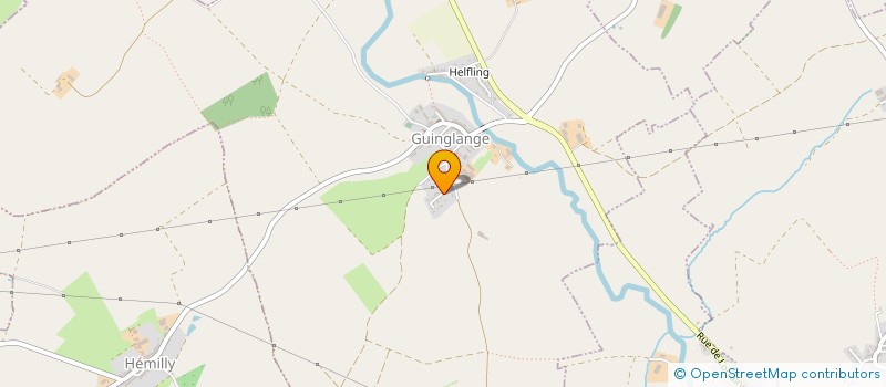 localisation de l'entreprise SARL  J.B. INTERNATIONAL  GUINGLANGE