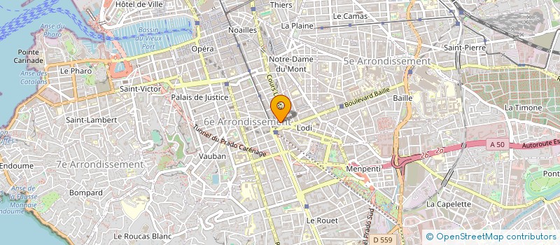 localisation de l'entreprise SARL J B PREHER à MARSEILLE