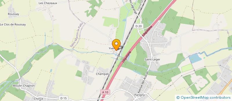 localisation de l'entreprise SARL J BOUCHET  JAUNAY-MARIGNY