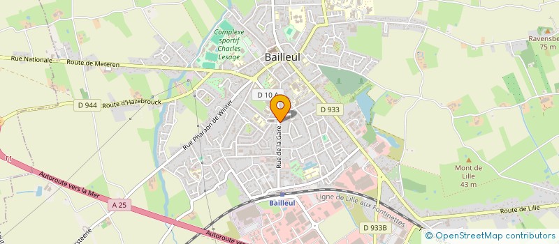 localisation de l'entreprise SARL J.C.B.A. à BAILLEUL