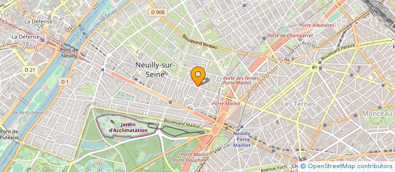 localisation de l'entreprise SARL J.C.B. CONCEPT à NEUILLY-SUR-SEINE