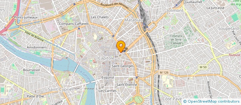 localisation de l'entreprise SARL J D AI ARCHITECTURE à TOULOUSE