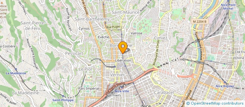 localisation de l'entreprise SARL J FOR A à NICE