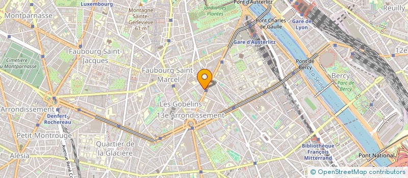 localisation de l'entreprise SARL J G C DISTRIBUTION à PARIS