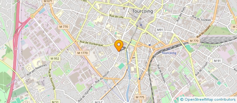 localisation de l'entreprise SARL J.I.L VIANDES à TOURCOING