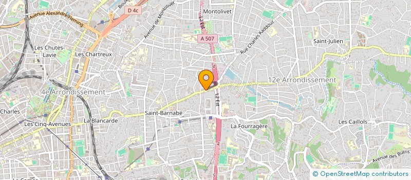 localisation de l'entreprise SARL J.J.P.P. à MARSEILLE