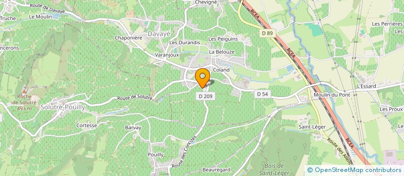 localisation de l'entreprise SARL J-JACQUES VINCENT ET FILS à FUISSE