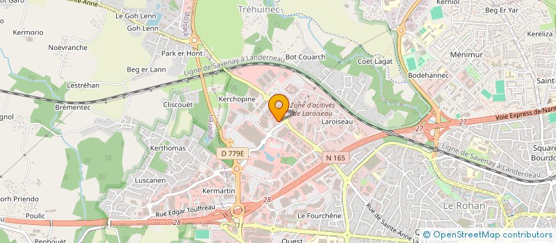 localisation de l'entreprise SARL J.L.C. à VANNES
