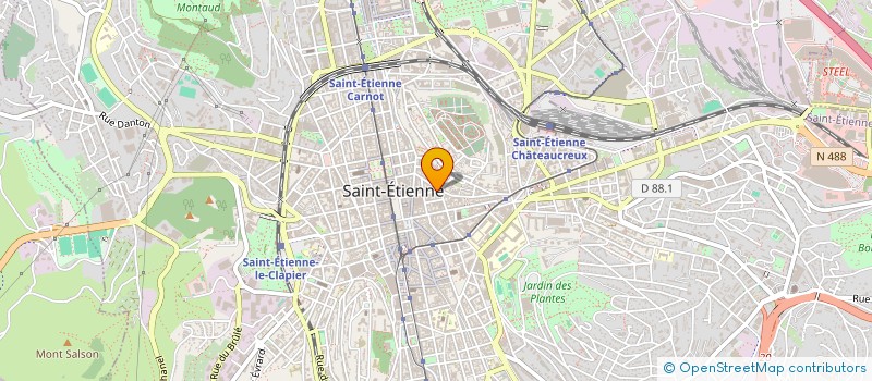 localisation de l'entreprise SARL J L G à SAINT-ETIENNE