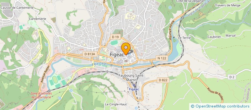 localisation de l'entreprise SARL J L PROTECTIONS à FIGEAC