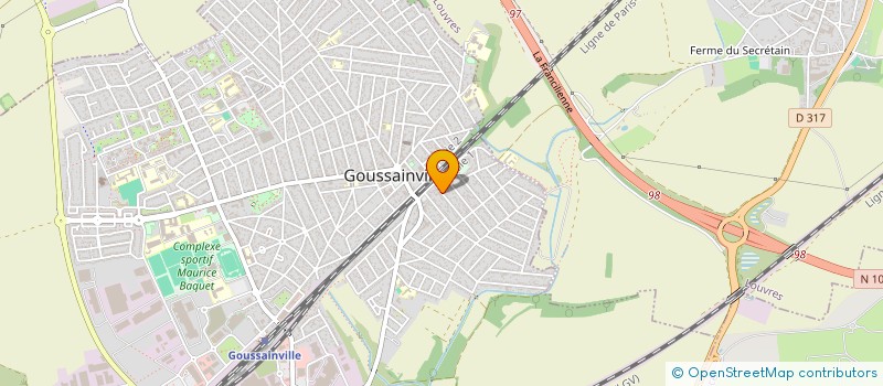 localisation de l'entreprise SARL J.M.B. à GOUSSAINVILLE
