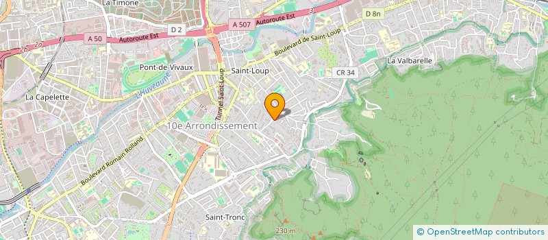 localisation de l'entreprise SARL J.M.F. à MARSEILLE