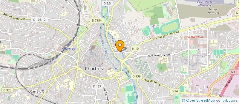 localisation de l'entreprise SARL J.M.L. à CHARTRES