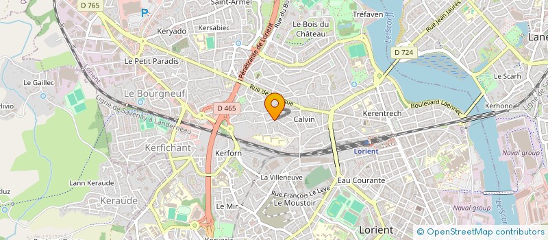 localisation de l'entreprise SARL J.M.N. à LORIENT