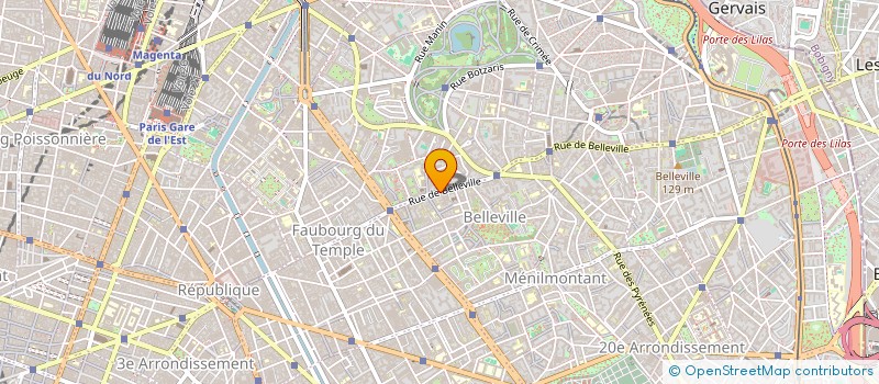 localisation de l'entreprise SARL J N D  PARIS